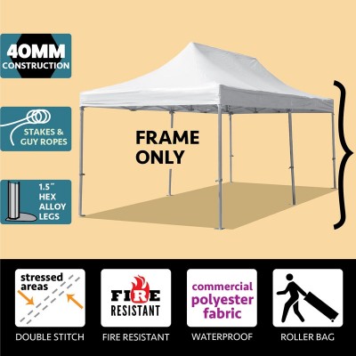 Party Tents Direct Speedy Pop Up Canopy Event Tent Frame ONLY, 13' x 26' (50mm)   